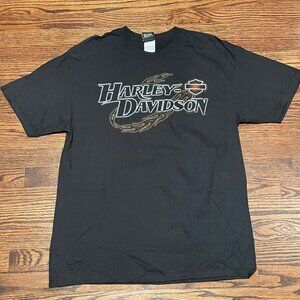 2006 Harley-Davidson Size L T-Shirt Logo and Flame design New w/out Tags